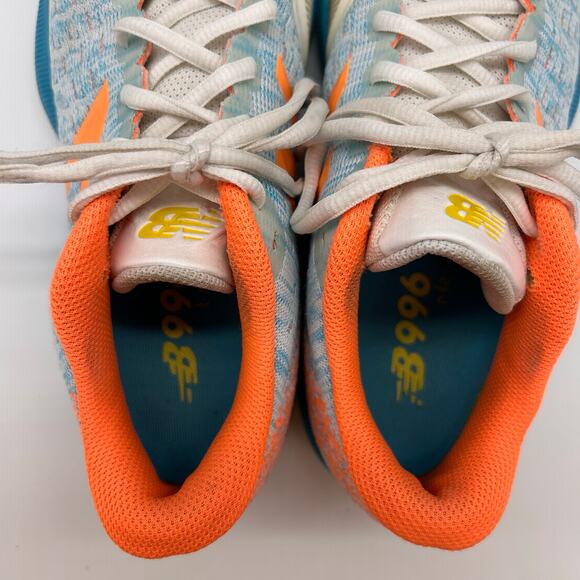 New Balance 996 Fuel Cell Shoes Women's 8 Blue Orange Athletic Running Sneakers‎ - Picture 6 of 9